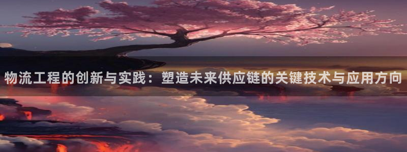 多多28注册用户名是什么：物流工程的